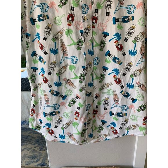 American Rag Nutcracker & Palms Buttonup - Picture 5 of 6